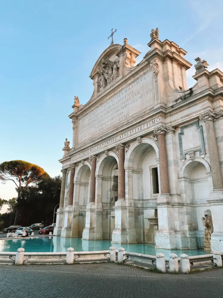 Fontana dell’Acqua Paola rome