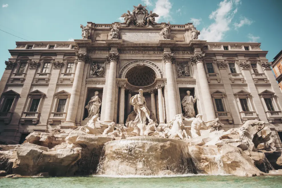 trevi fountain rome